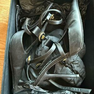 Authentic Gianni Versace caged heels